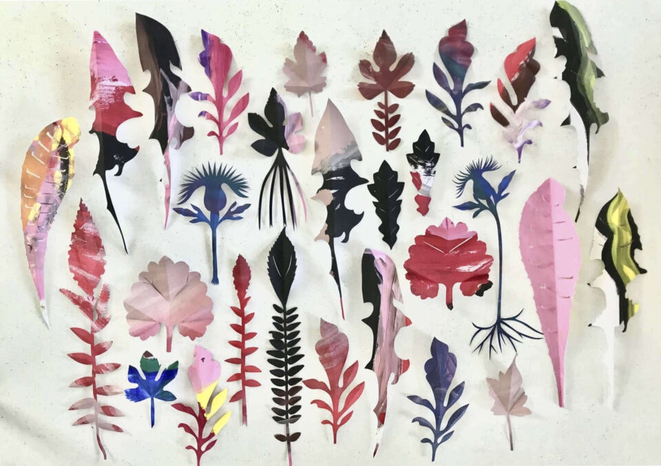 Les indomptables, recherches, gouache sur papier, 2019