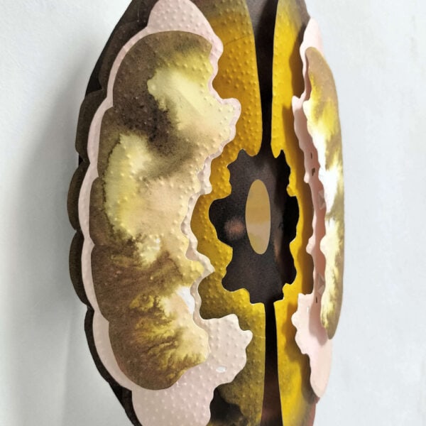 OPM, Masque II, 16,5x27 cm, papier, encre, 2023